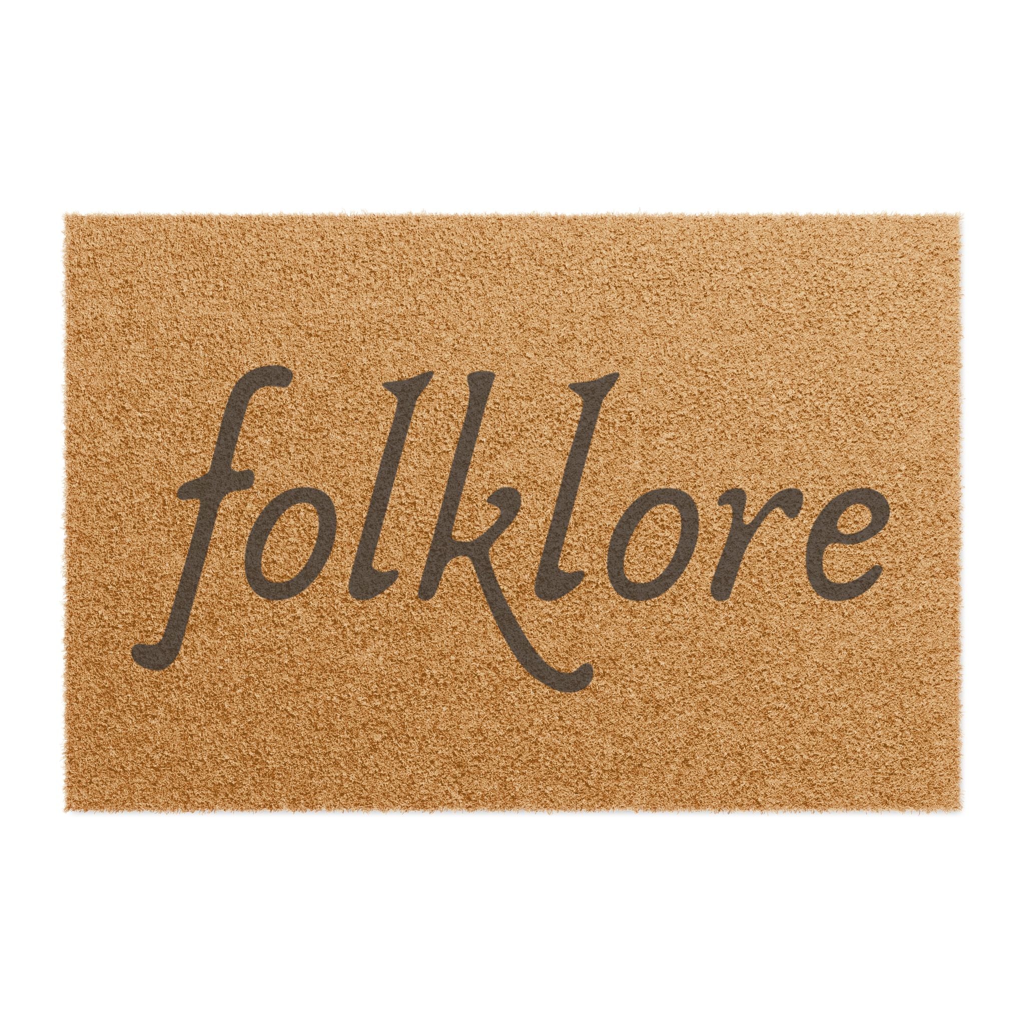 Folklore Rustic Doormat – Essential Coir Welcome Mat
