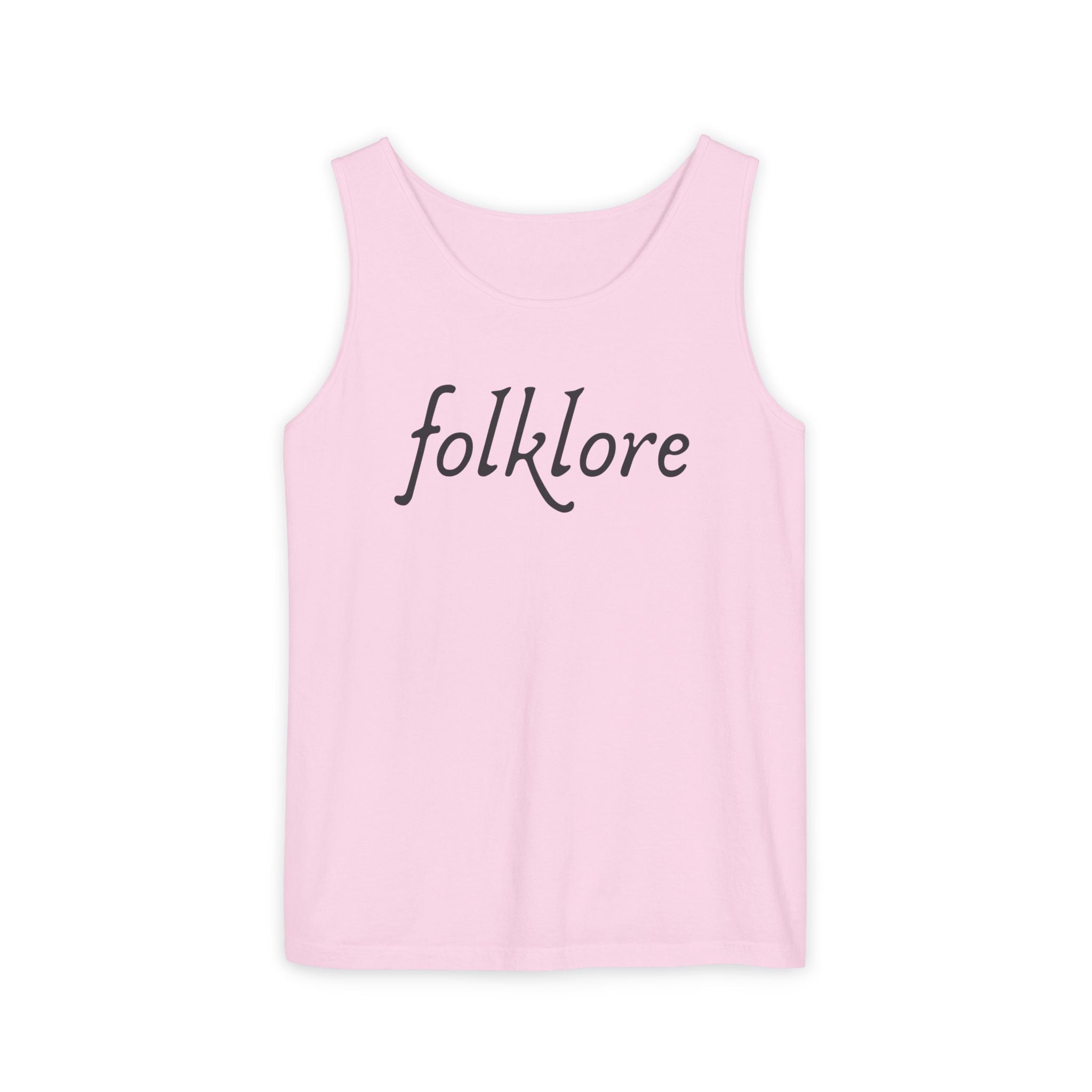 Folklore Tank Top — Essential Sleeveless Shirt