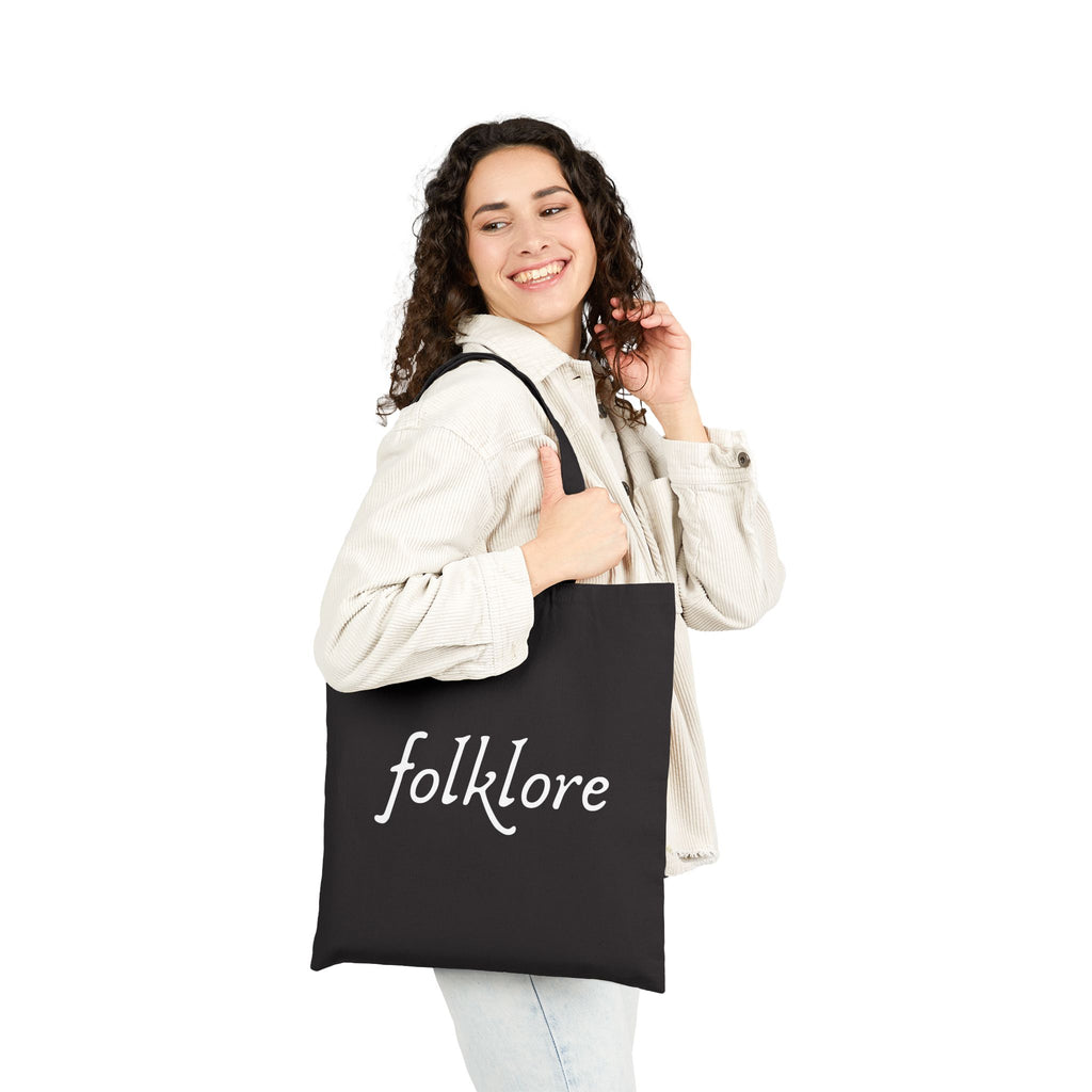 Folklore Cotton Canvas Tote — Essential Eco-Friendly Bag