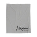 Folk-Lore Est. 1846 Cozy Blanket — Limited Edition Velveteen Throw