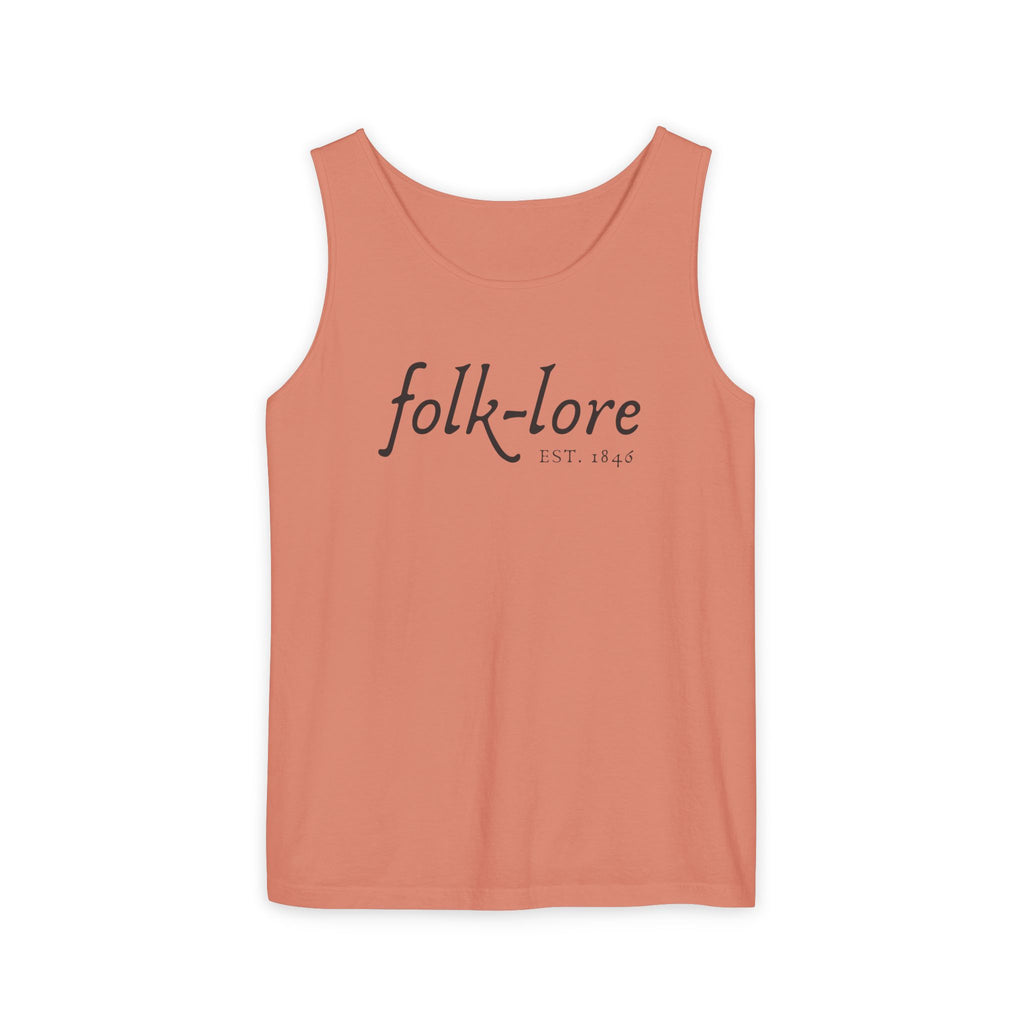 Folk-Lore Est. 1846 Tank Top — Limited Edition Sleeveless Shirt