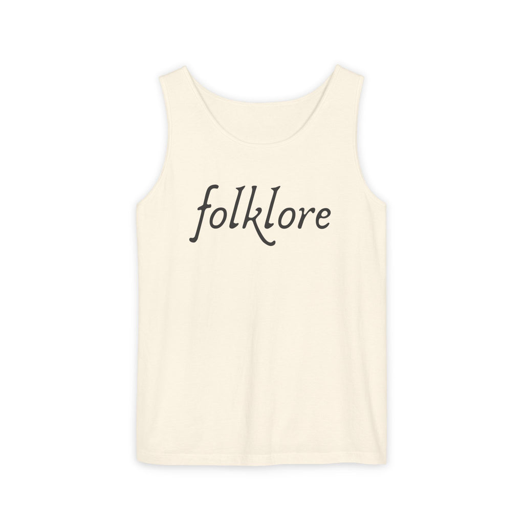 Folklore Tank Top — Essential Sleeveless Shirt