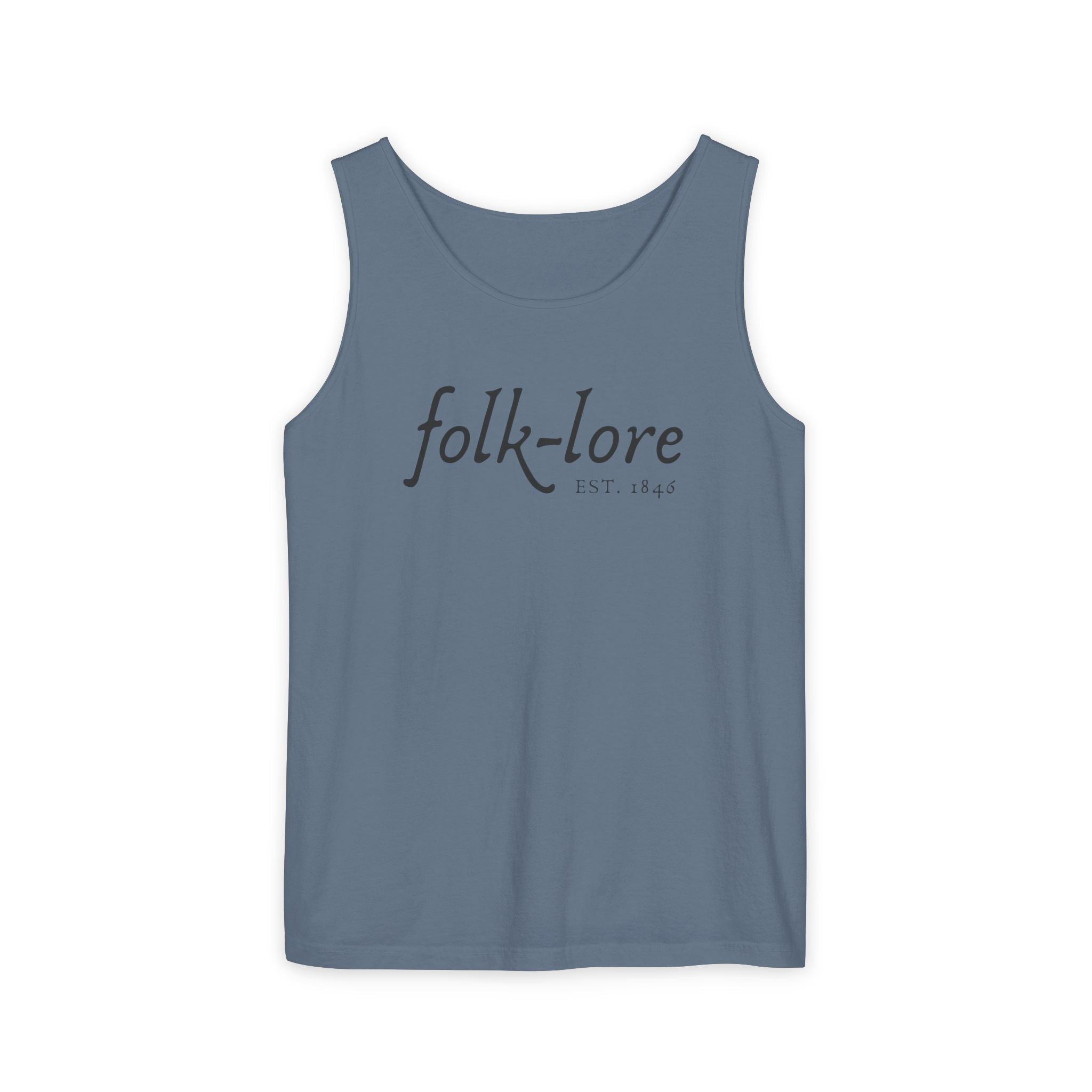 Folk-Lore Est. 1846 Tank Top — Limited Edition Sleeveless Shirt