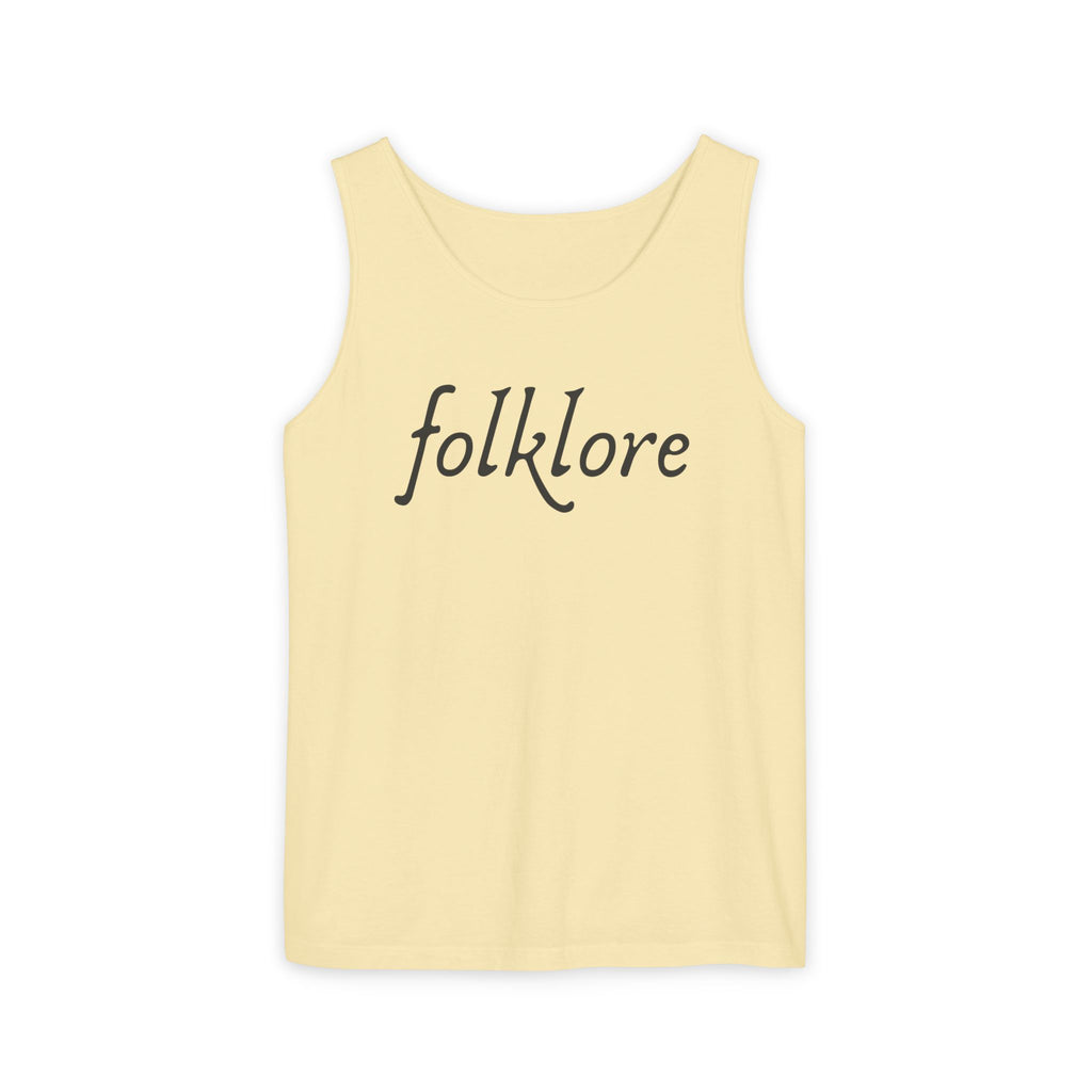 Folklore Tank Top — Essential Sleeveless Shirt