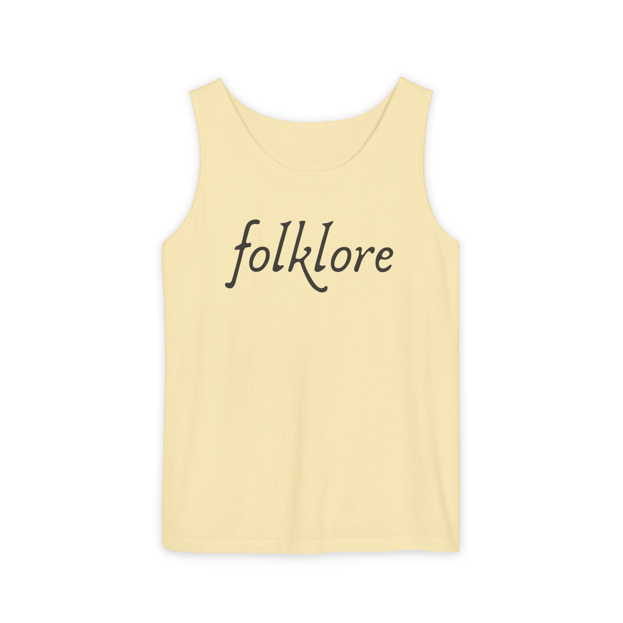 Folklore Tank Top — Essential Sleeveless Shirt