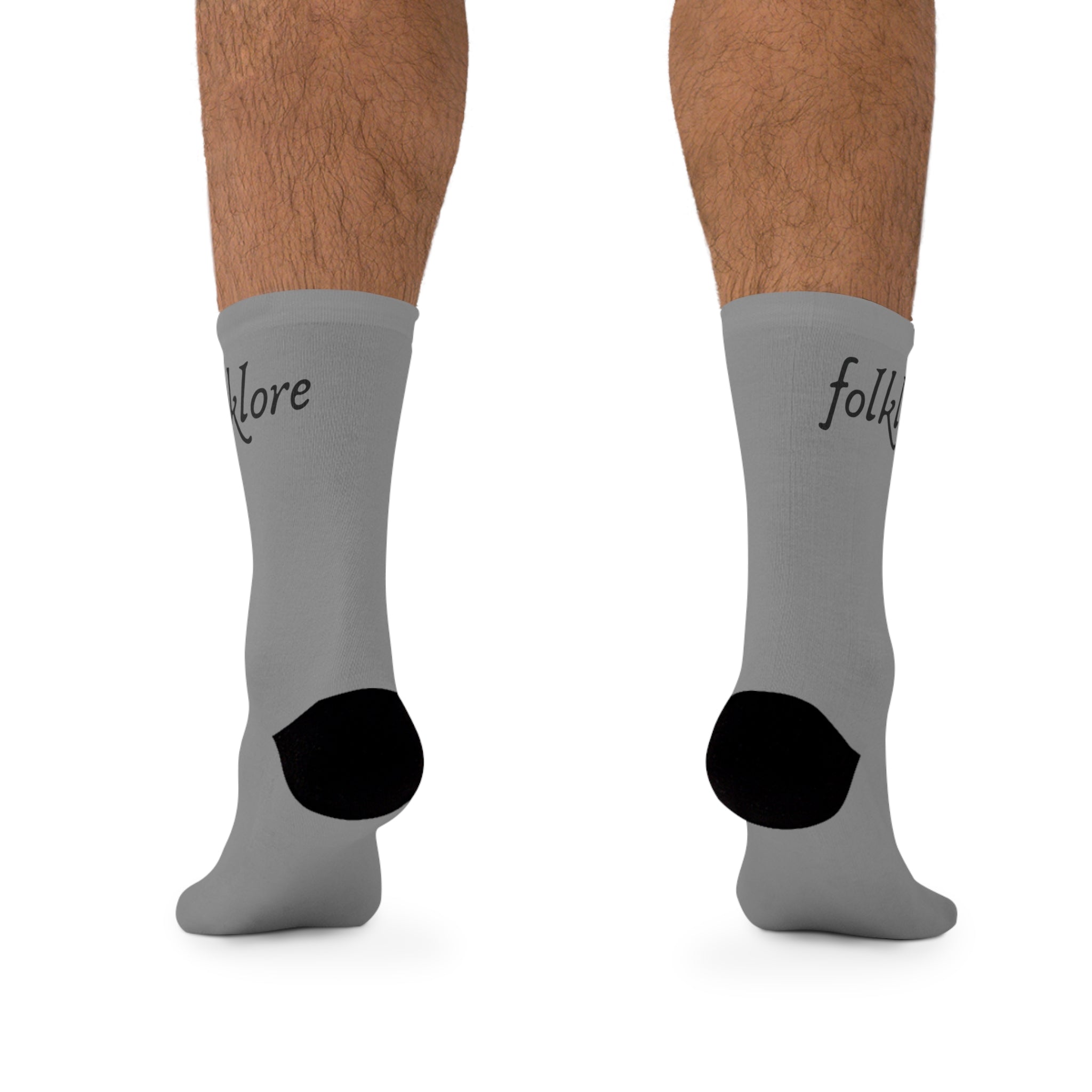 Folklore Recycled Poly Socks — Essential Crew Socks